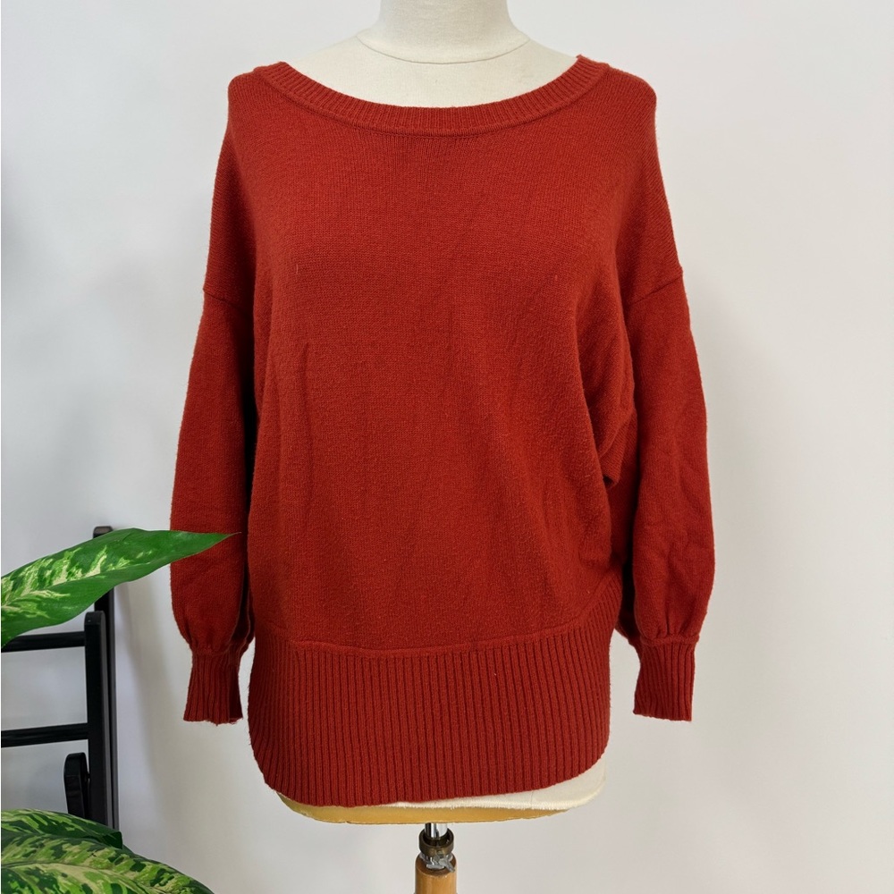 Anthropologie Cognac Sweater